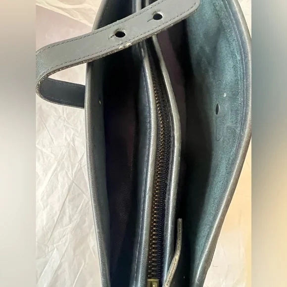 RARE VINTAGE DIANE VON FURSTENBERG LEATHER BAG - Picture 11 of 16